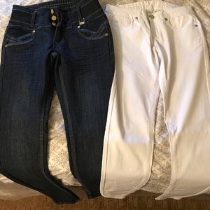 Jeans & White Pants Skinny Jeans.